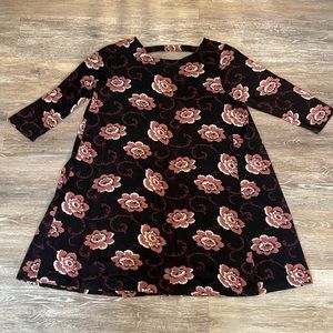 Loft Outlet knit dress with back cutout